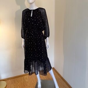 Mystical Black Star Dress for Ritual or Recreation